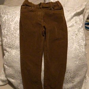 Crewcuts Girls Size 7 Cognac Cords